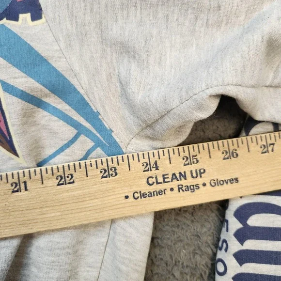 Disneyland Resort Hoodie Mens XL Mickey Mouse Zip Up Sweatshirt Jacket Pullover - Picture 5 of 8